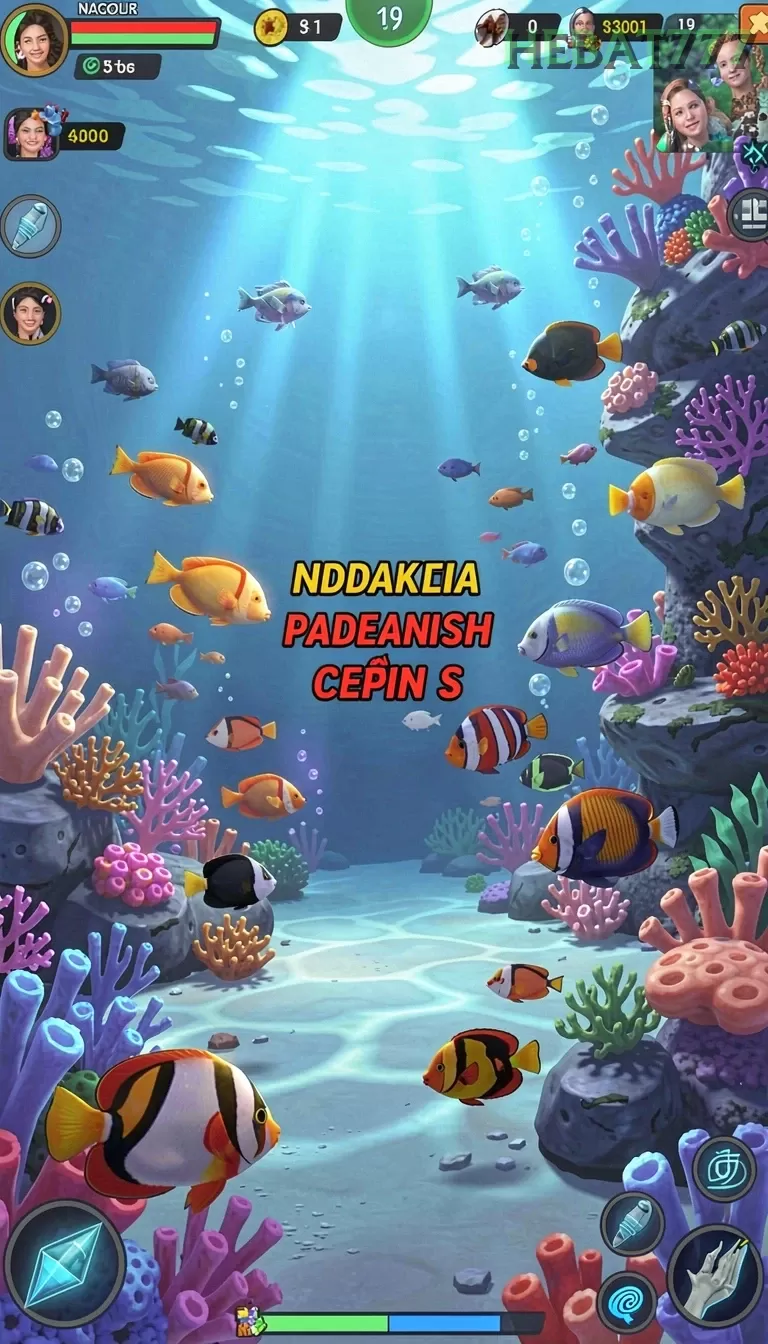 Cuplikan layar H89 — menu navigasi